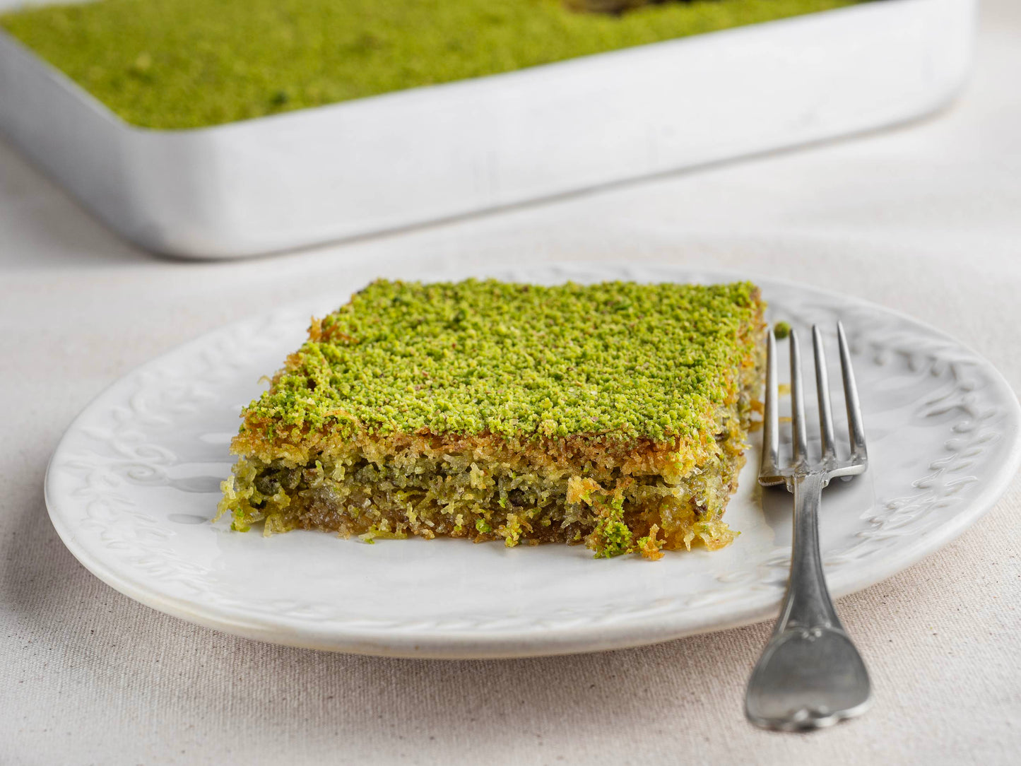 Düz kadayıf tatlısı, el yapımı, sade yağlı, geleneksel şerbetli tatlı, Babazade İstanbul