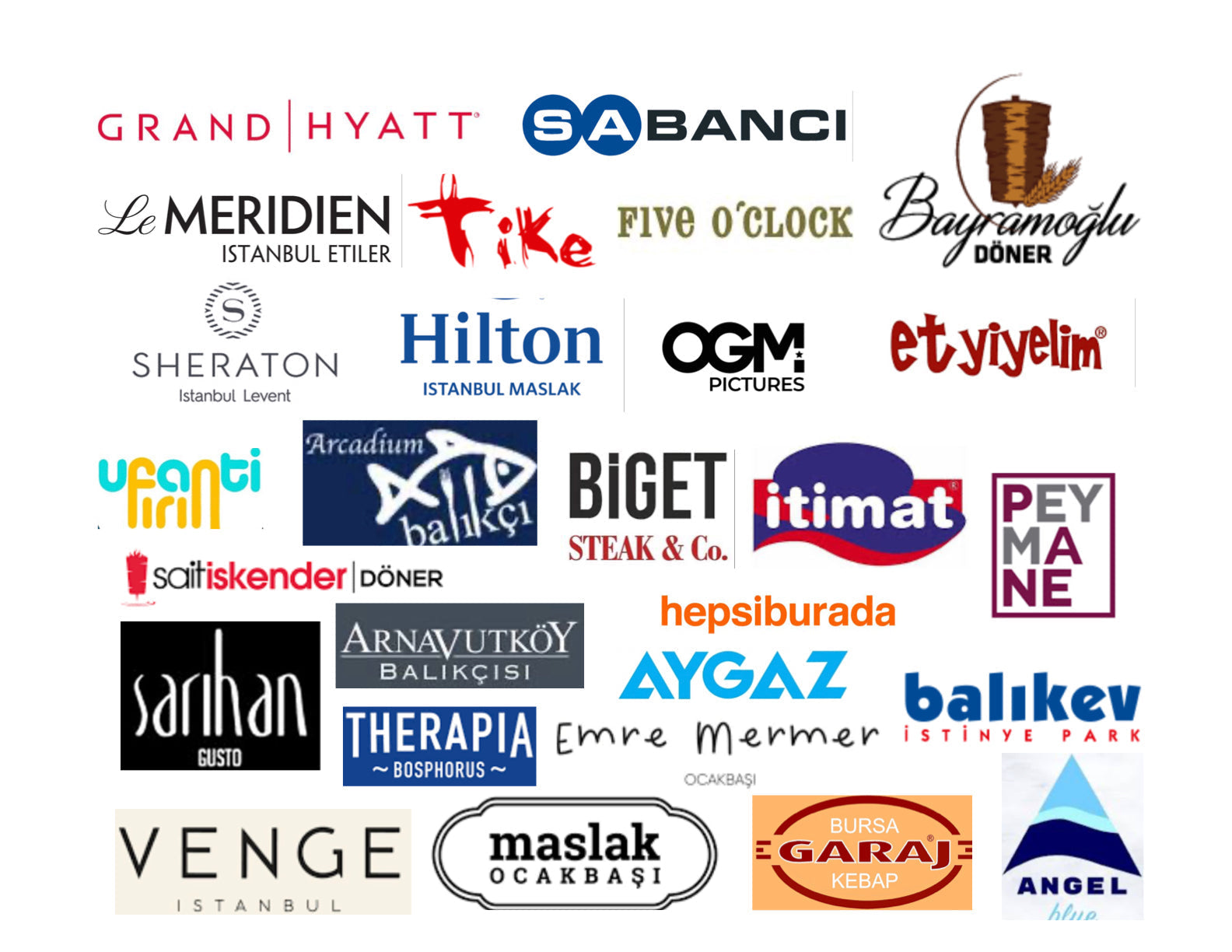 Babazade olarak; Hilton, Sheraton, Grand Hyatt, Sabancı Holding, OGM Pictures, Aygaz ve Hepsiburada gibi sektöründe lider kurumlara el açması baklava ve geleneksel tatlılarımızı gururla sunuyoruz. Kurumsal lezzet çözümlerimizle özel etkinlikler ve sürekli tedarik hizmetleri sağlıyoruz.